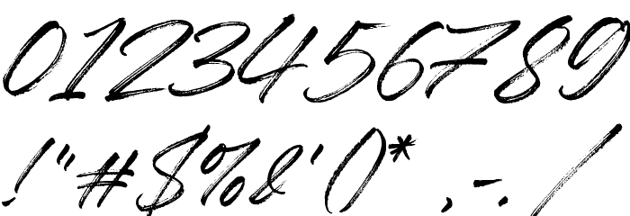 Baguette Font OTHER CHARS