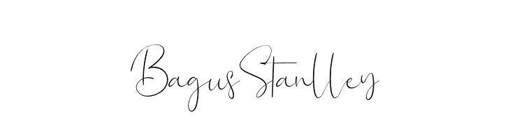 Bagus Stanlley  Free Fonts Download