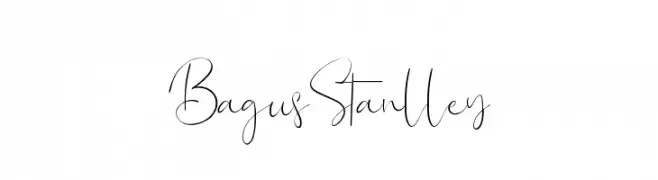 Bagus Stanlley  नि: शुल्क फ़ॉन्ट्स डाउनलोड