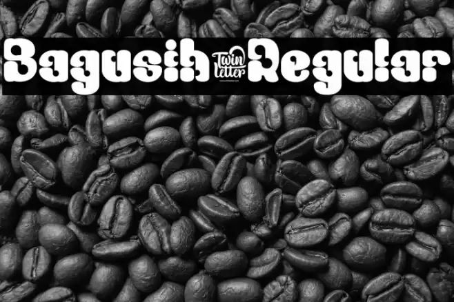 Bagusih-Regular Caratteri examples