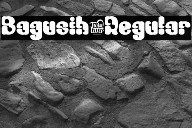 Bagusih-Regular Caratteri examples