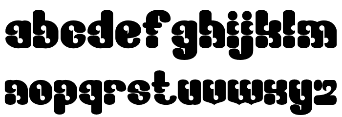 Bagusih-Regular Font LOWERCASE
