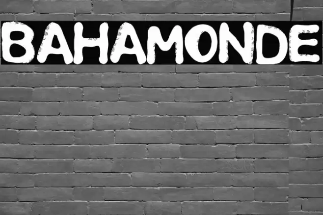Bahamonde Font examples