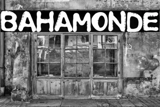 Bahamonde Font examples