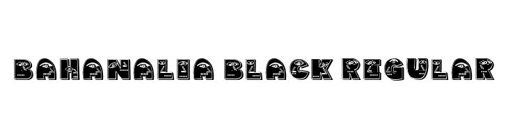 Bahanalia Black Regular  नि: शुल्क फ़ॉन्ट्स डाउनलोड