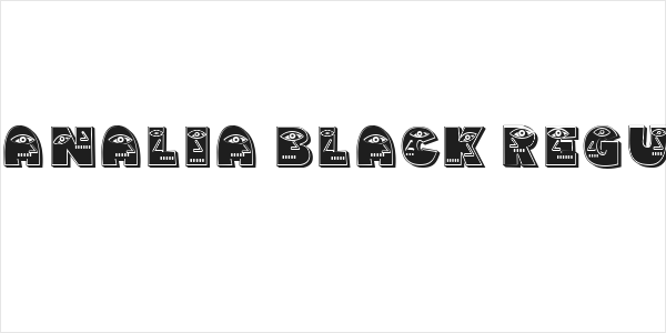 Bahanalia Black Regular Logo