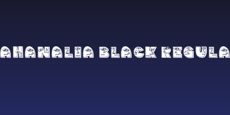 Bahanalia Black Regular Social Header
