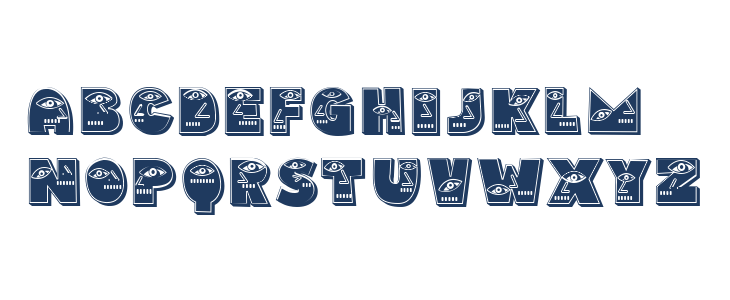 Bahanalia Black Regular Lowercase