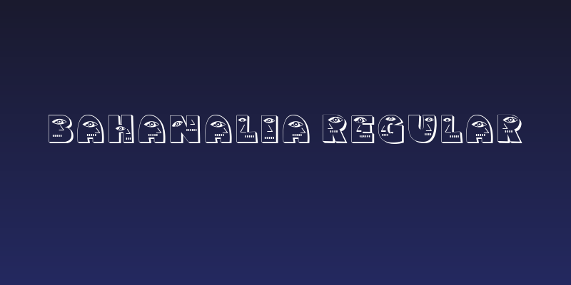 Bahanalia Regular Social Header