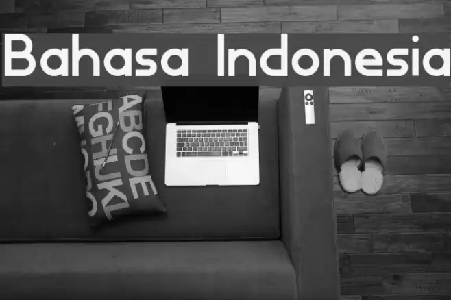 Bahasa Indonesia Font examples