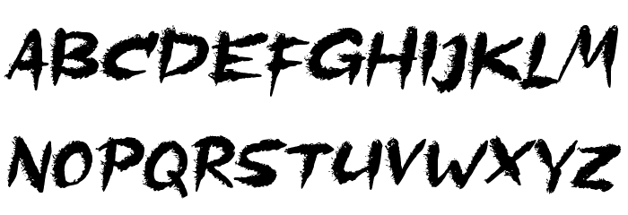 Bahaya Ngak Font LOWERCASE