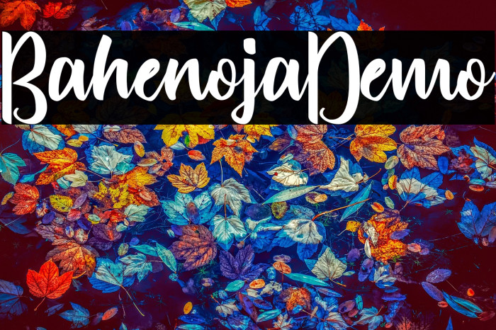 Bahenoja-Demo Example 2