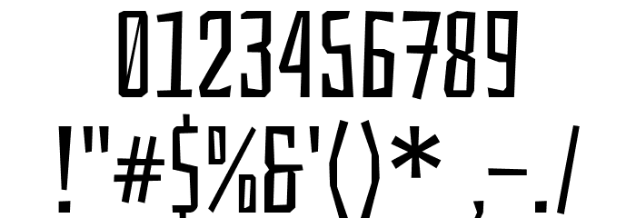 Bahiana Font OTHER CHARS