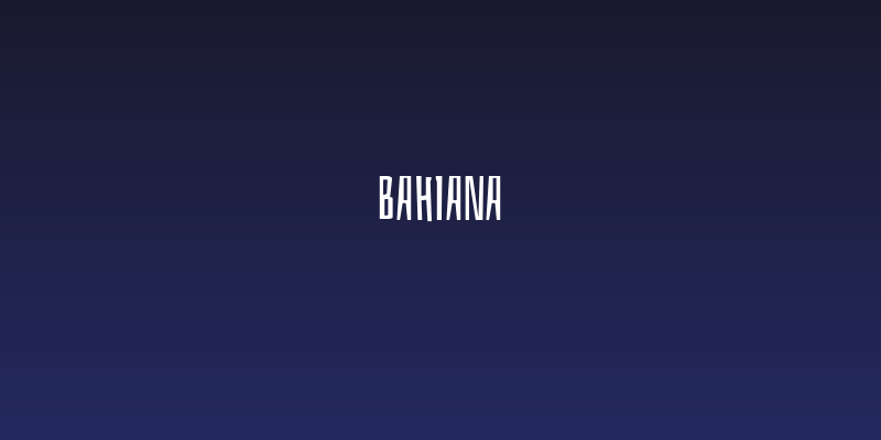 Bahiana Social Header