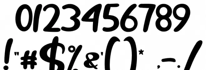 Bahira Font OTHER CHARS