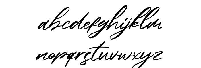 Bahisey Font LOWERCASE