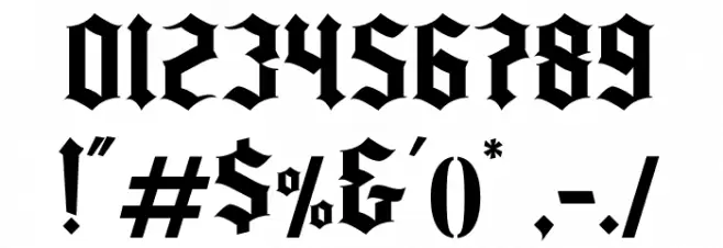 Bahisy Regular Font OTHER CHARS