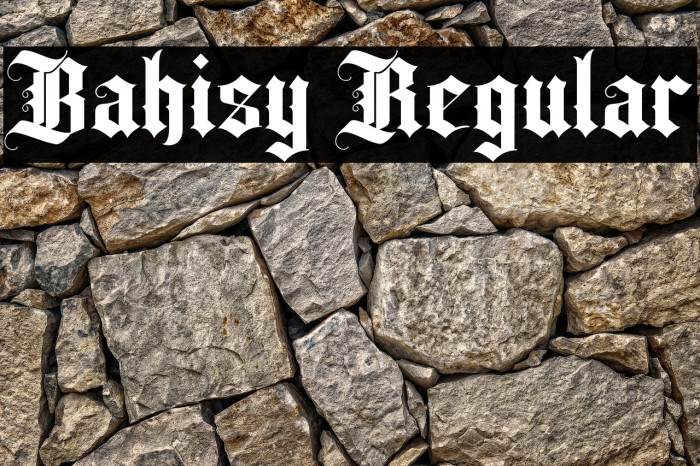 Bahisy Regular Example 3