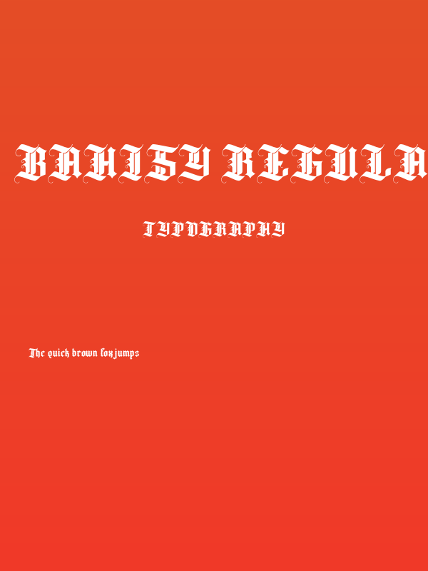 Bahisy Regular Poster