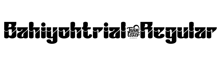 Bahiyohtrial-Regular  Descarca Fonturi Gratis