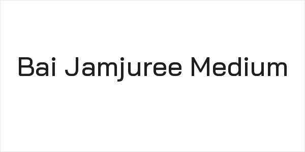 Bai Jamjuree Medium Logo