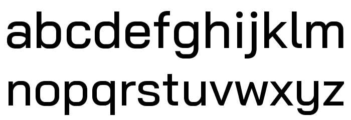 Bai Jamjuree Medium Font LOWERCASE