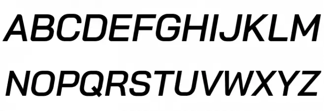 Bai Jamjuree SemiBold Italic Polices MAJUSCULES