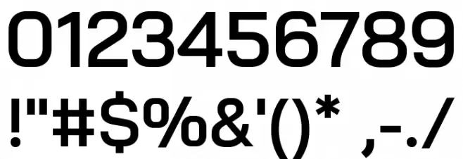 Bai Jamjuree SemiBold Font OTHER CHARS