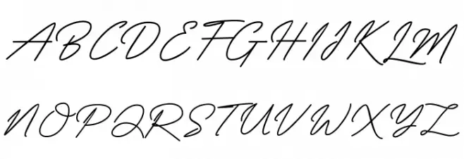 Baiklah Schriftart Groß