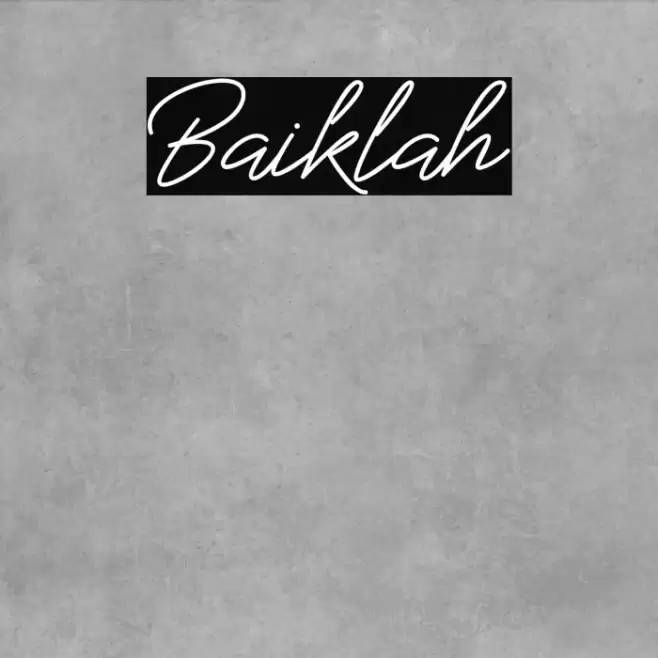 Baiklah Font examples