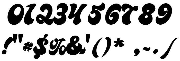 Bailamore FPU Regular Font OTHER CHARS