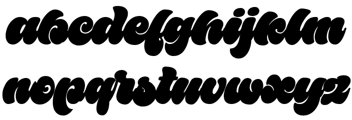 Bailamore FPU Regular Font LOWERCASE