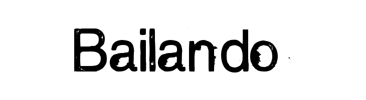 Bailando फ़ॉन्ट