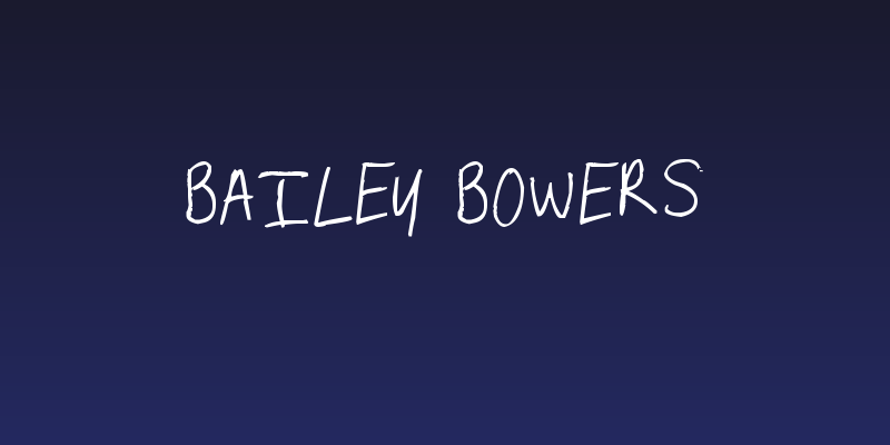 Bailey Bowers Social Header