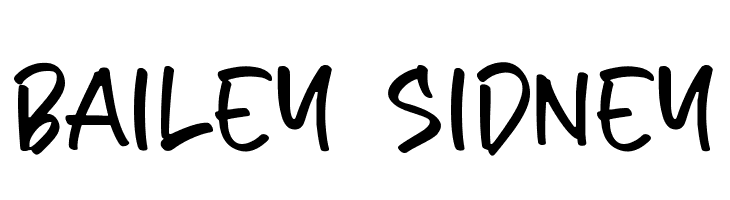 Bailey Sidney  Frei Schriftart Herunterladen