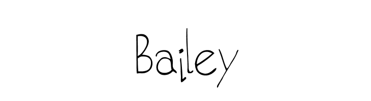 Bailey फ़ॉन्ट