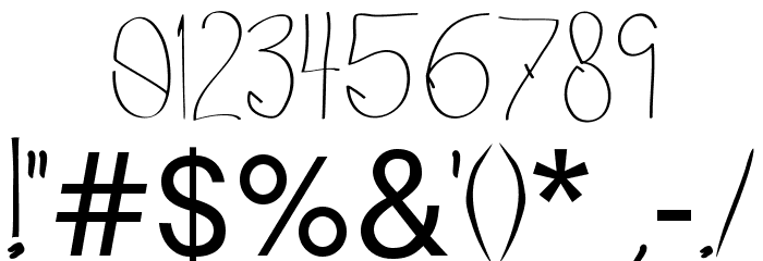 Bailey Font OTHER CHARS