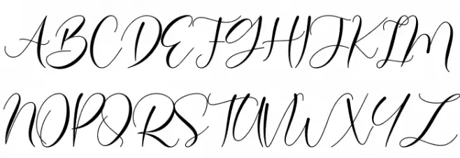 Bailey Schriftart Groß
