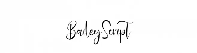 BaileyScript  नि: शुल्क फ़ॉन्ट्स डाउनलोड