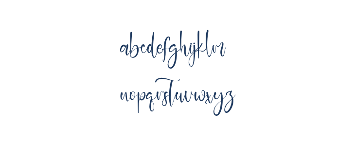 BaileyScript Lowercase