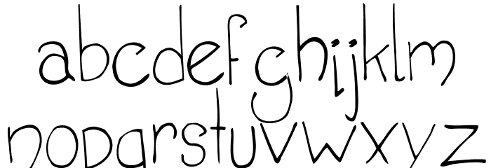 Bailey Font LOWERCASE