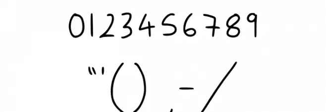 Baileys Handwriting Regular Polices AUTRES CHARS