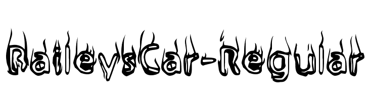 BaileysCar-Regular  Скачать бесплатные шрифты