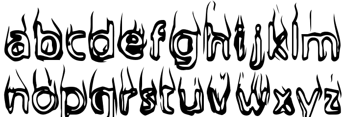 BaileysCar-Regular Font LOWERCASE