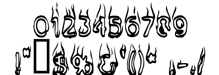 BaileysCar Font OTHER CHARS