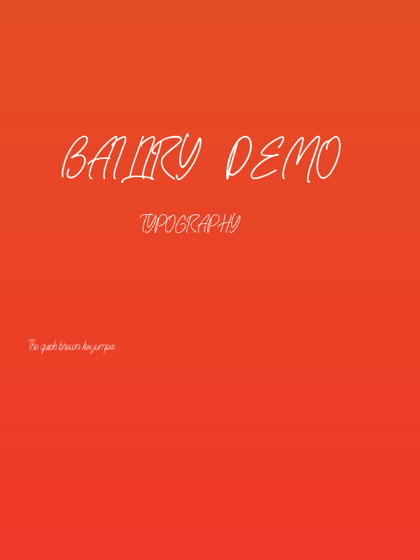 Bailiry [Demo] Poster