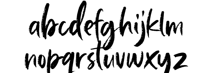 BailleSimpsonDEMO Font LOWERCASE