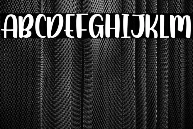 Baimbo Font examples