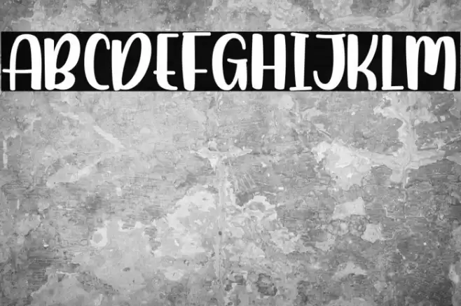 Baimbo Font examples