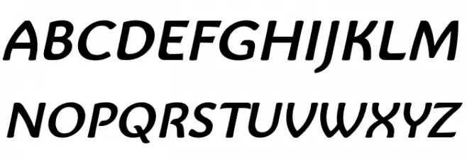 Bainsley Bold Italic Шрифта ВЕРХНИЙ